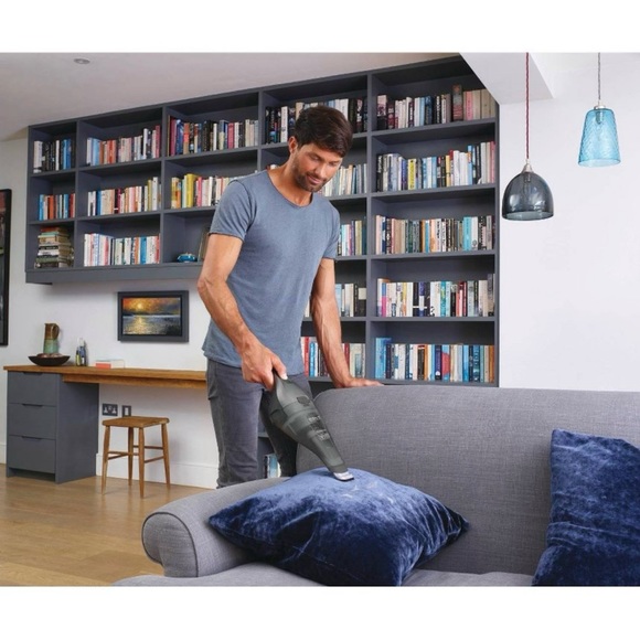 NWT: BLACK+DECKER Compact Lithium
Handheld Vacuum - Gray - Picture 5 of 16